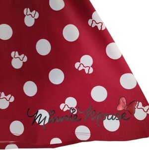Disney Red & White Minnie Mouse Swim Skater Skirt Sz 1 (Plus)